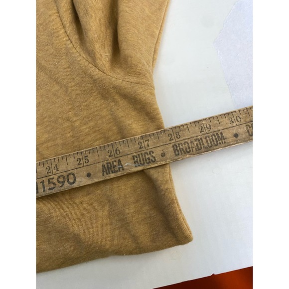 Natural Reflections Womens Beige Henley Hoodie Sweatshirt in Size XL - Picture 2 of 11